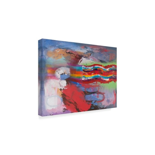 Hooshang Khorasani 'Color Storm Sonata' Canvas Art,14x19